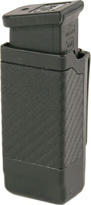 Picture of Blackhawk 410600CBK CF Double Stack Mag Case Black CF Finish 9mm/40Cal