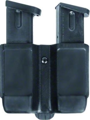 Picture of Blackhawk 410610PBK CQC Double Magazine Pouch Double Stack Matte Finish, 9 mm/.40 Cal/.45 Cal