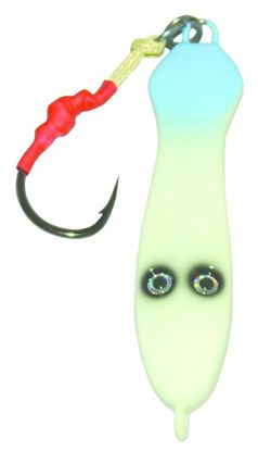 Picture of Blue Water Candy Roscoe Jigs (Rigged Roscoe Jig)