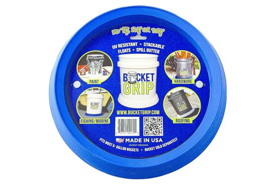 Picture of Bucket Grip BG Blue No-Slip Bucket Holder, Blue