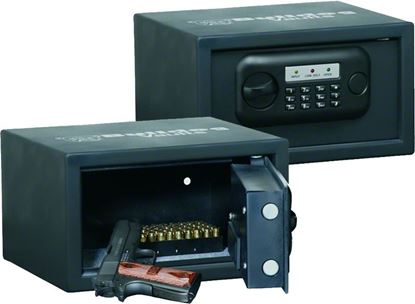 Picture of Bulldog BD1050 Pistol Vault Blk Digital Lock 7x12x10