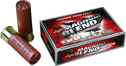 Picture of HEVI-Shot 9567 Magnum Blend Reduced Recoil Shotshell 20 GA, 3 in, No. 5,6,7 shot, 1oz, 1150 fps, 5 Rnd per Box