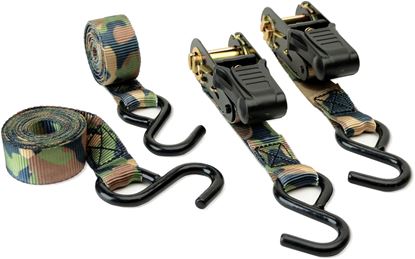 Picture of HME HME-RS-4PK Camoufage Ratchet Tie Down-4Pk