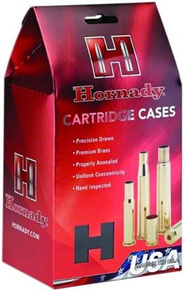 Picture of Hornady 86751 Unprimed Rifle Cartridge Case 300 BLACKOUT, 50 Pack