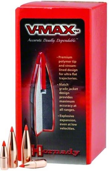 Picture of Hornady 22416 V-MAX Varmint Bullets .224 40Gr (250)