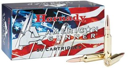 Picture of Hornady 81482 American Gunner Rifle Ammo 6.5 Creedmoor 140 Gr BTHP AG (50)