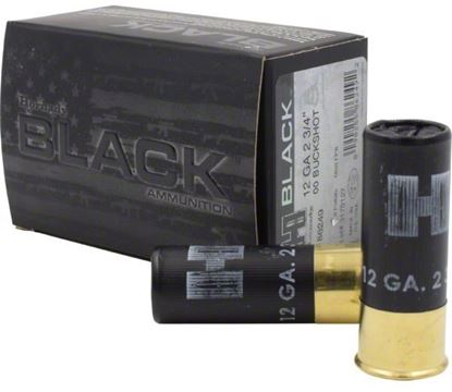 Picture of Hornady 86249 BLACK Ammo 12 GA 00 BUCKSHOT, 10 Rnd