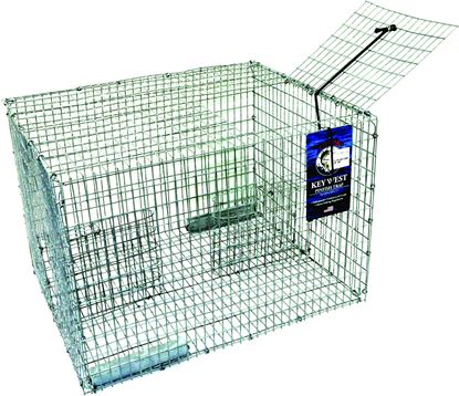 Picture of Joy Fish PINFISH TRAP-KEY Key West Pinfish Trap Galvanized w/Zinc Bar Weights 15.5"x13"x11"