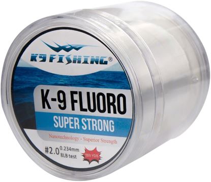 Picture of K9 550-6lb-CL Clear Fluoro Line 550