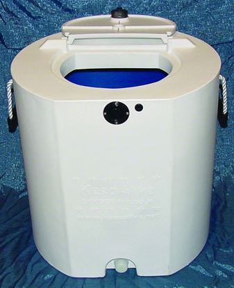 Picture of Keepalive KA30461 White/Blue Tank 30Gal w/KA460 Aerator