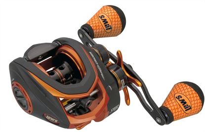 Picture of Lew's Mach Orange Crush Baitcast Reel