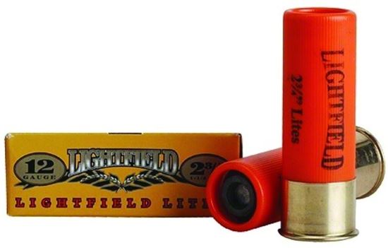 Picture of Lightfield LFL-12 Hybred Lites Reduced Recoil Sabot Slugs 12 GA, 2-3/4 in, 1-1/4oz, 1300 fps, 5 Rnd per Box