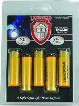 Picture of Lightfield NVHD-20 NOVA-DR Mega Blank Home Defense Slugs 20 GA, 2-3/4 in, 5 Rnd per Box