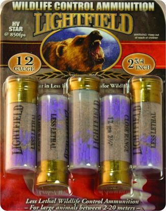 Picture of Lightfield CWHV-12 Wildlife Control HV Star Slugs 12 GA, 2-3/4 in, 850 fps