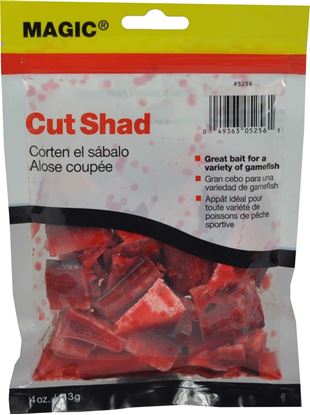 Picture of Magic 5256 Preserved Cut Shad, 4oz Pouch (059338)