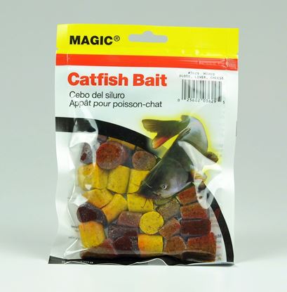 Picture of Magic 3629 Catfish Bait 6oz Bag Mixed Blood, Liver, Cheese (067745)