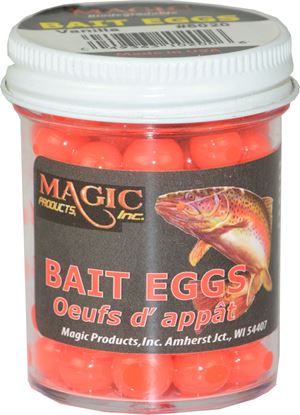 Picture of Magic 5020 Brown Bear Bait Eggs - H. Flame Red/Vanilla (106013)