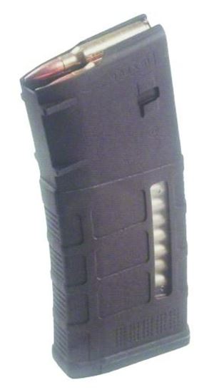 Picture of Magpul MAG292-BLK PMAG Magazine 25LR/SR Gen M3 Window 7.62x51 Black 25-Round