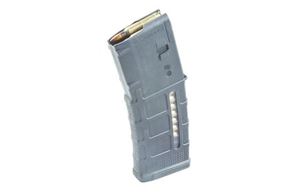 Picture of Magpul MAG556-BLK PMAG Magazine 30 AR/M4 Gen M3 Window 5.56x45 Black 30-Round, Black