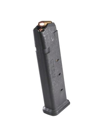 Picture of Magpul MAG661-BLK PMAG Magazine 21 GL9 9x19 Glock 21Rnd Black