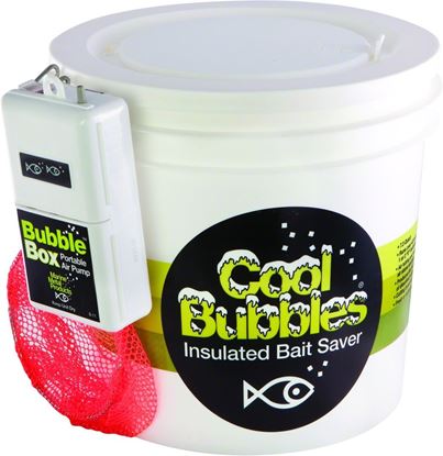 Picture of Marine Metal CB-211 Cool Bubbles 8 Qt Insulated Plastic Pail W/B-11Pump & Dip Net