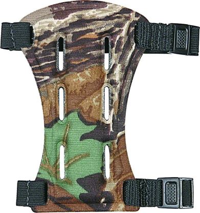 Picture of Allen 4200 6-1/2" Molded Armguard 2-Strap Mossy Oak Breakup Camo