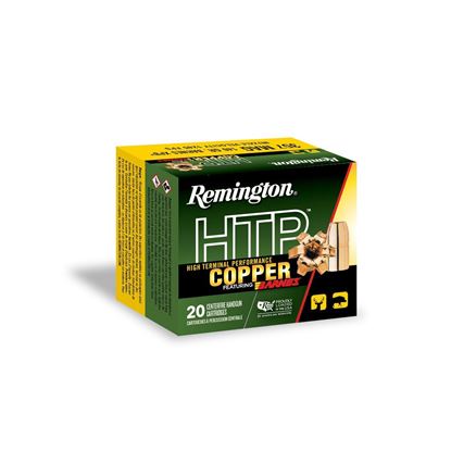 Picture of Remington HTP454CAS1 Handgun Ammiunition-HTP Copper High Terminal Performance-Barnes XPB