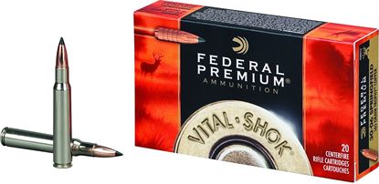 Picture of Federal P3006TC2 Premium Trophy Copper Rifle Ammo 30-06 SPR, T-Copper, 165 Grains, 2800 fps, 20, Boxed