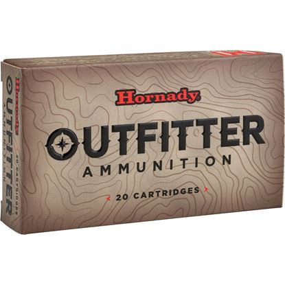 Picture of Hornady 80457 Outfitter Rifle Ammo 243 Win, 80 Gr, GMX OTF, 20 Rnd