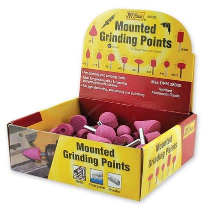 Picture of 50 Piece Mounted Grinding Point Assortment