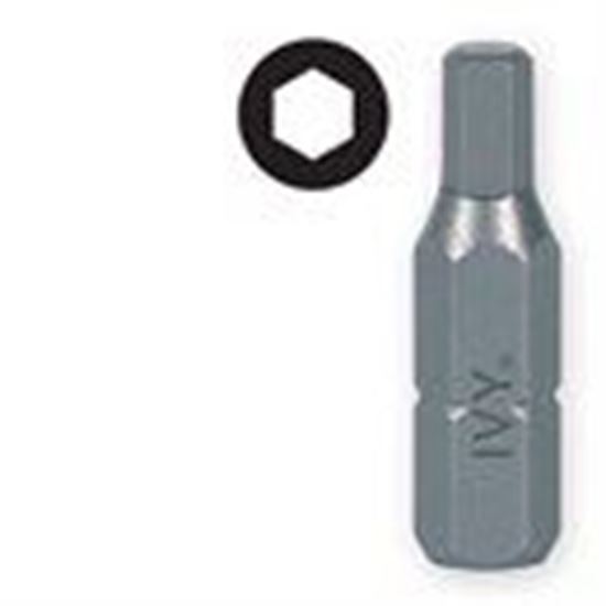 Picture of 1 x 5/64"  Hex Insert Bit      