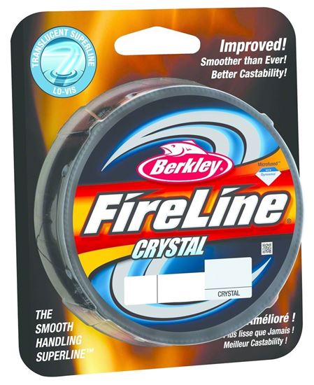 Picture of Berkley BFLFS4-CY FireLine Fused Crystal Braided Line 4lb/1 125yd Filler Spool