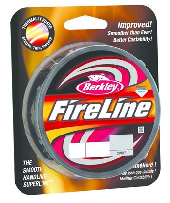 Picture of Berkley BFLFS4-42 FireLine Fused Original Braided Line 4lb/1 125yd Filler Spool Smoke