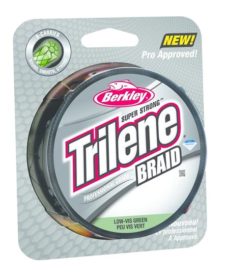 Picture of Berkley TBFS20-22 Trilene Braid Professional Grade Line 20lb/6 150yd Filler Spool Moss Green