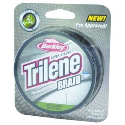 Picture of Berkley TBFS15-22 Trilene Braid 15lb/4 Professional Grade Line 150yd Filler Spool LowVis Green