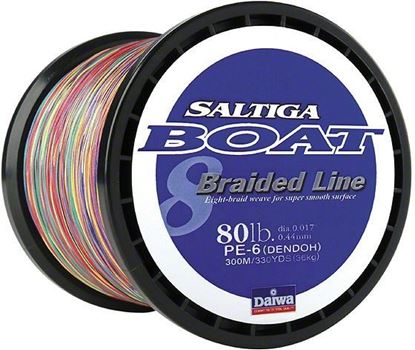 Picture of Daiwa SAB-B100LB500M Saltiga Boat Braided Line 100lb 500 Meters