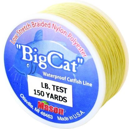 Picture of Mason C-72 BigCat Braided Nylon Catfish Line 72lb 150yd.