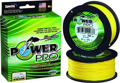 Picture of Power Pro 21100300300Y Spectra Braided Fishing Line 30lb 300yd Hi-Vis Yellow (107950)