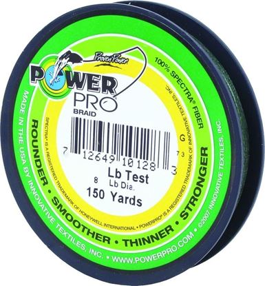 Picture of Power Pro 21100050150E Spectra Braided Fishing Line 5lb 150yd Green (030177)