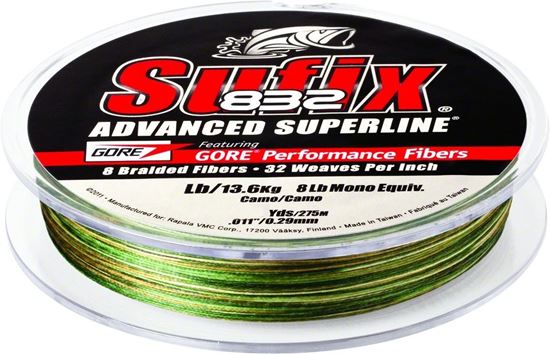 Picture of Sufix 660-020CA 832 Advanced Superline Braid 20lb 150yd Camo