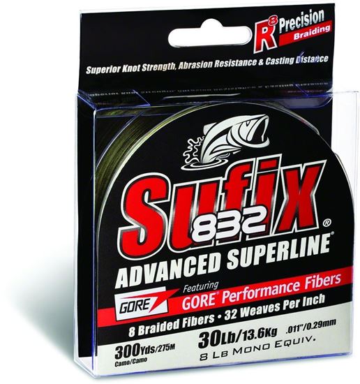 Picture of Sufix 660-008CA 832 Advanced Superline Braid 8lb 150yd Camo