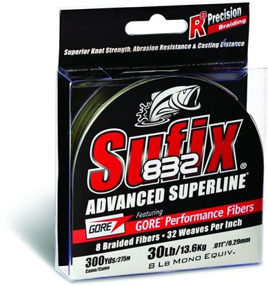 Picture of Sufix 660-015CA 832 Advanced Superline Braid 15lb 150yd Camo