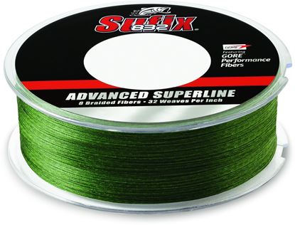 Picture of Sufix 660-215G 832 Advanced Superline Braid 15lb 600yd Lo-Vis Green Boxed