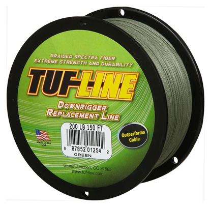 Picture of Tuf-Line XP200150FTGN XP Braided Line for Downriggers 200lb 150 ft Green (205537)