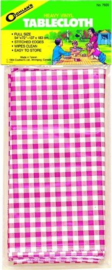 Picture of Coghlans 7920 Tablecloth 54"x72" Heavy Vinyl (503946)