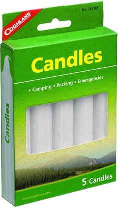 Picture of Coghlans 7615BP Candles 5Pk (668822)