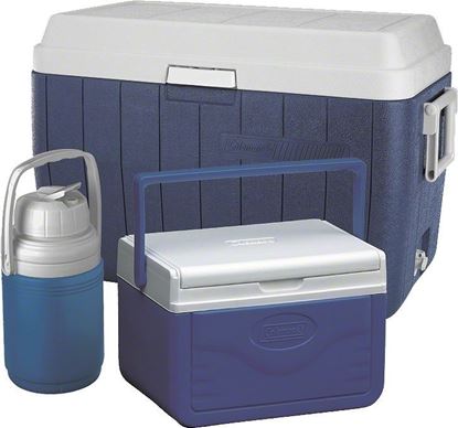 Picture of Coleman 5295A780G Cooler Combo 54Qt/5Qt/1/3 Gal Blue