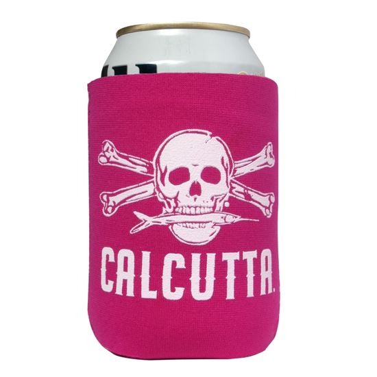 Picture of Calcutta CCCFU Can Cooler Fuscia w/Wht Logo