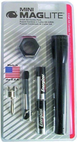 Picture of Maglite M2A01C Mini Combo Mini Mag/Accessories Black