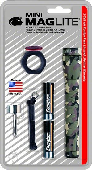 Picture of Maglite M2A02C Mini Combo Mini Mag/Accessories Camo